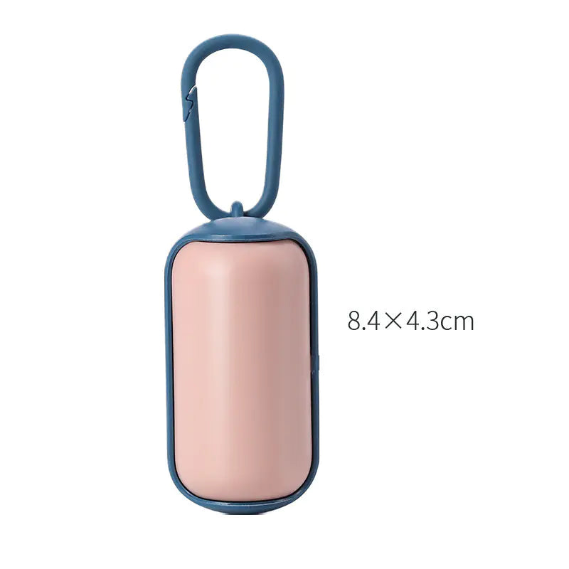 Aesthetic- portable waste bag dispenser