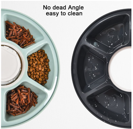 Automatic Pet Feeder with Voice Recorder and 6 Grids