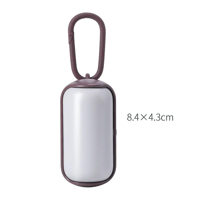 Aesthetic- portable waste bag dispenser