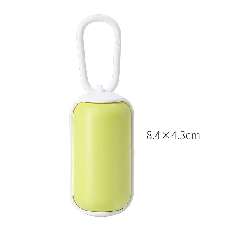 Aesthetic- portable waste bag dispenser