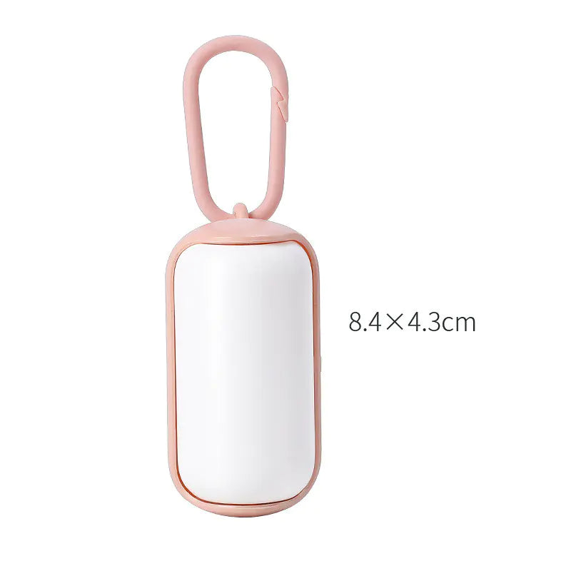 Aesthetic- portable waste bag dispenser